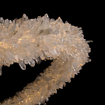 Люстра круглая с натуральным горным хрусталем Crystal Shimmer варинант исполнения - 4 | Loft Concept в Барнауле