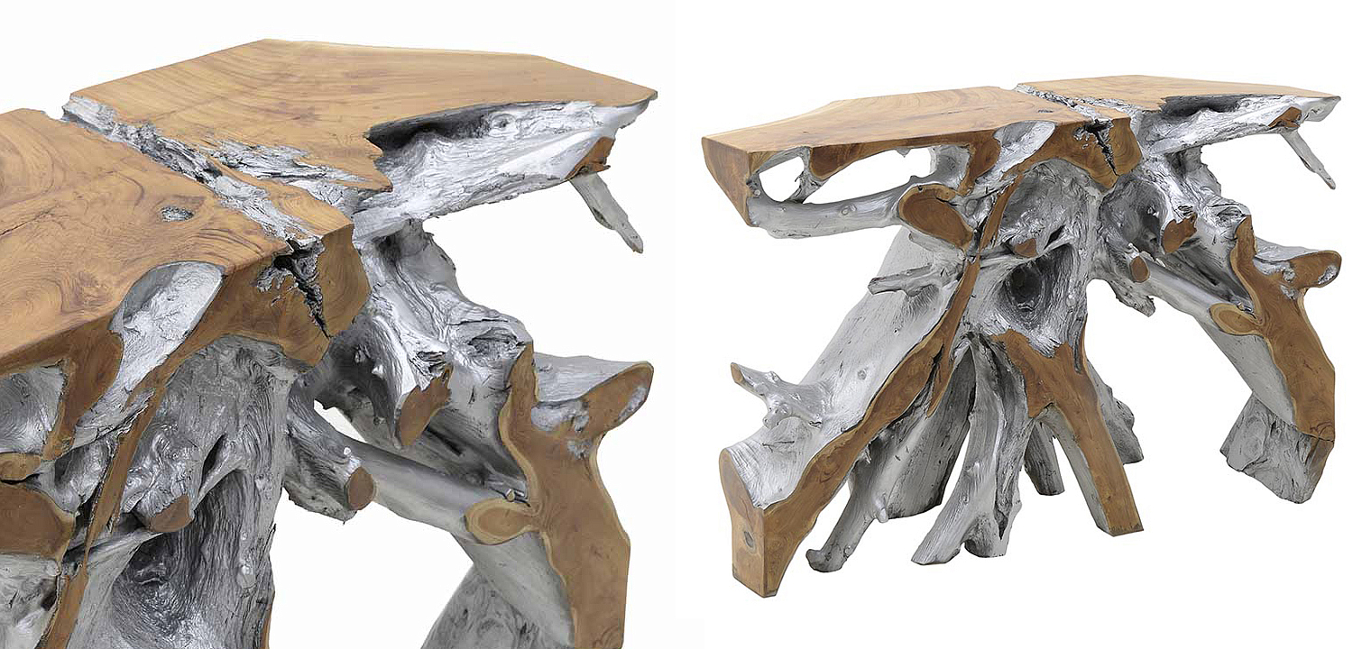 Консоль Luz Wood Console Консоль Luz Wood Console - Loft-Concept в Барнауле