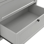 Комод с 3-мя ящиками серый Silva Grey Chest of Drawers варинант исполнения - 4 | Loft Concept в Барнауле