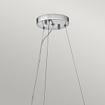 Люстра подвесная круглая с множеством вертикальных прямоугольных кристаллов Kichler варинант исполнения - 3 | Loft Concept в Барнауле