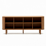 Буфет с 2-мя раздвижными дверцами из ясеневого шпона Toinette варинант исполнения - 2 | Loft Concept в Барнауле