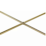 Кофейный столик овальный золотой Modern Mirror Gold Table варинант исполнения - 4 | Loft Concept в Барнауле