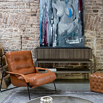 Деревянная консоль с 3-мя выдвижными ящиками Jacobo Console варинант исполнения - 2 | Loft Concept в Барнауле