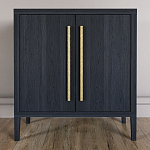 Современный Буфет Primo с 2 дверцами Черный дуб варинант исполнения - 1 | Loft Concept в Барнауле