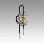 Бра с черным основанием и золотистым декором Bruno варинант исполнения - 3 | Loft Concept в Барнауле