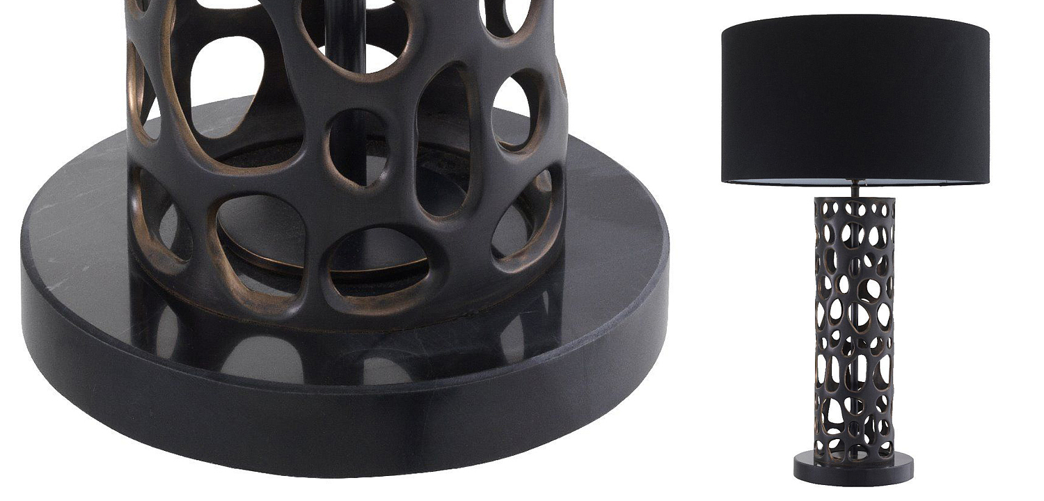 Настольная лампа Eichholtz Table Lamp Dix Bronze Настольная лампа Eichholtz Table Lamp Dix Bronze - Loft-Concept в Барнауле