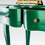 Консоль с выдвижными ящиками Colorfy Green варинант исполнения - 4 | Loft Concept в Барнауле