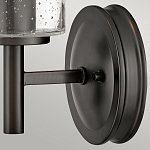 Бра с плафоном в форме цилиндра из прозрачного стекла с пузырьками Hinkley варинант исполнения - 10 | Loft Concept в Барнауле