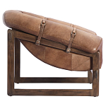 Двухместный диван Duncan винтажная коричневая кожа варинант исполнения - 2 | Loft Concept в Барнауле