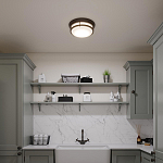 Потолочный светильник с белым матовым стеклянным плафоном в форме перевернутого конуса Hinkley варинант исполнения - 16 | Loft Concept в Барнауле