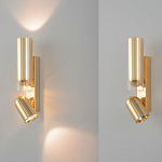 Бра цилиндрической формы из металла с поворотным плафоном Light maker studio варинант исполнения - 6 | Loft Concept в Барнауле