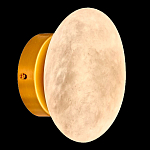 Бра в форме диска из натурального камня Cryptocrystalline Stone варинант исполнения - 9 | Loft Concept в Барнауле