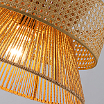 Подвесной светильник с абажуром из натуральных материалов Light Inside the Cell варинант исполнения - 6 | Loft Concept в Барнауле