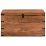 Деревянный сундук из массива манго Mango Wooden Chest Brown варинант исполнения - 4 | Loft Concept в Барнауле