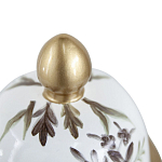 Ваза с нежным цветочным узором в пастельных тонах и крышкой с золотым акцентом Chinoiserie Ceramics варинант исполнения - 4 | Loft Concept в Барнауле