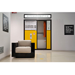 Дизайнерское кожаное кресло Poltronova Saratoga Armchair варинант исполнения - 5 | Loft Concept в Барнауле