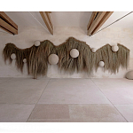 Большая дизайнерская Инсталляция из соломы RAFFIA Installation  варинант исполнения - 7 | Loft Concept в Барнауле