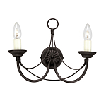 Бра черного цвета с лампой в форме свечи Elstead Lighting варинант исполнения - 4 | Loft Concept в Барнауле