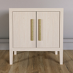 Тумбочка Primo с дверцами шпон Светлый дуб варинант исполнения - 2 | Loft Concept в Барнауле