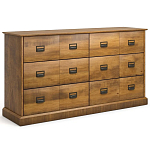 Деревянный комод с 6-ю ящиками Blanton Chest of Drawers варинант исполнения - 2 | Loft Concept в Барнауле