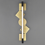Светодиодное бра цвета античной бронзы Suprematism варинант исполнения - 4 | Loft Concept в Барнауле