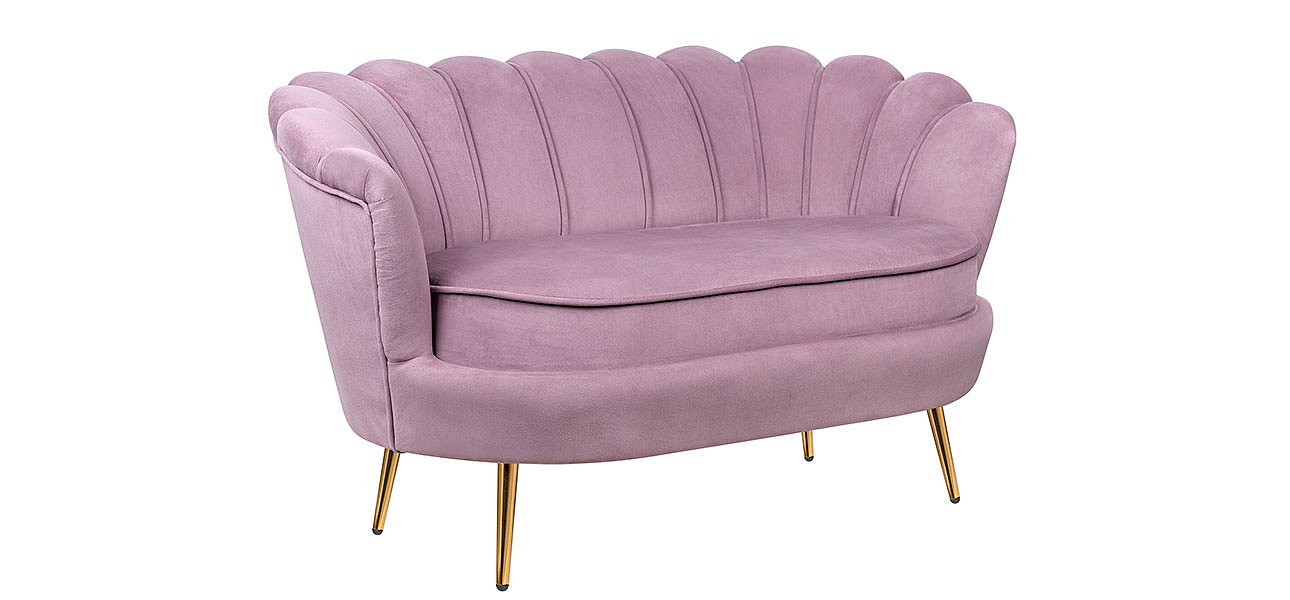 Диван розовый seashell pink Диван розовый seashell pink - Loft-Concept в Барнауле