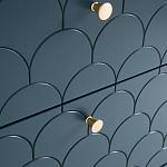 Комод с 6 выдвижными ящиками Scale Ornament Blue Chest of Drawers варинант исполнения - 5 | Loft Concept в Барнауле
