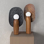 Настольная лампа из дерева Decorative Wooden Lamp варинант исполнения - 2 | Loft Concept в Барнауле