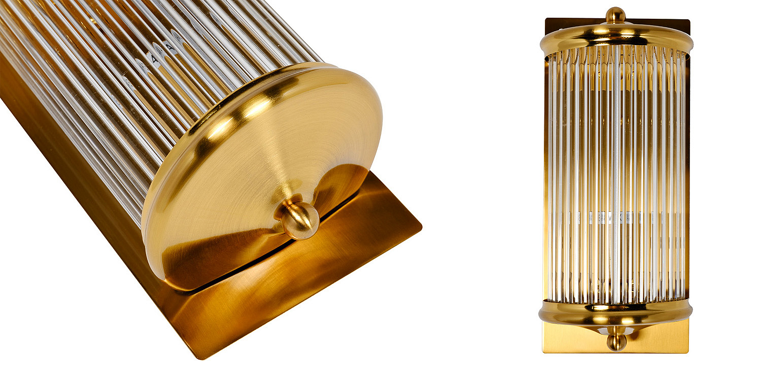 Бра Einar Glass TUBE Gold Бра Einar Glass TUBE Gold - Loft-Concept в Барнауле