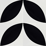 Дизайнерская плитка с узором Лепесток варинант исполнения - 3 | Loft Concept в Барнауле