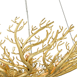 Люстра в форме золотой чаши из кораллов Coral Decor варинант исполнения - 1 | Loft Concept в Барнауле