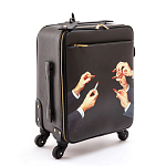 Чемодан дорожный SELETTI Travel Kit Trolley Lipstick Black варинант исполнения - 2 | Loft Concept в Барнауле