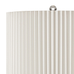 Настольная лампа с плиссированным цилиндрическим абажуром Tightened Waist варинант исполнения - 2 | Loft Concept в Барнауле