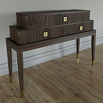 Премиальная Консоль с тремя ящиками Elsa Dreams Walnut варинант исполнения - 1 | Loft Concept в Барнауле