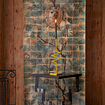 Обои ручная роспись Braganza Standard colourway on dyed paper варинант исполнения - 3 | Loft Concept в Барнауле