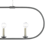 Люстра линейная в овальной раме Traditional Clean Lines варинант исполнения - 1 | Loft Concept в Барнауле