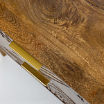 Прикроватная тумба с фактурным фасадом Termite варинант исполнения - 4 | Loft Concept в Барнауле