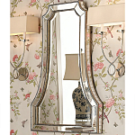 Зеркало в серебристой фигурной раме Silver Reflection варинант исполнения - 1 | Loft Concept в Барнауле