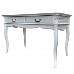 Консоль белого цвета из массива бука в стиле прованс White Provence варинант исполнения - 3 | Loft Concept в Барнауле