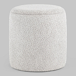 Дизайнерский Пуф Букле Poof Alice Light Gray Boucle  варинант исполнения - 4 | Loft Concept в Барнауле