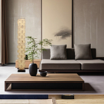 Торшер из натурального камня Stone Constructor варинант исполнения - 8 | Loft Concept в Барнауле