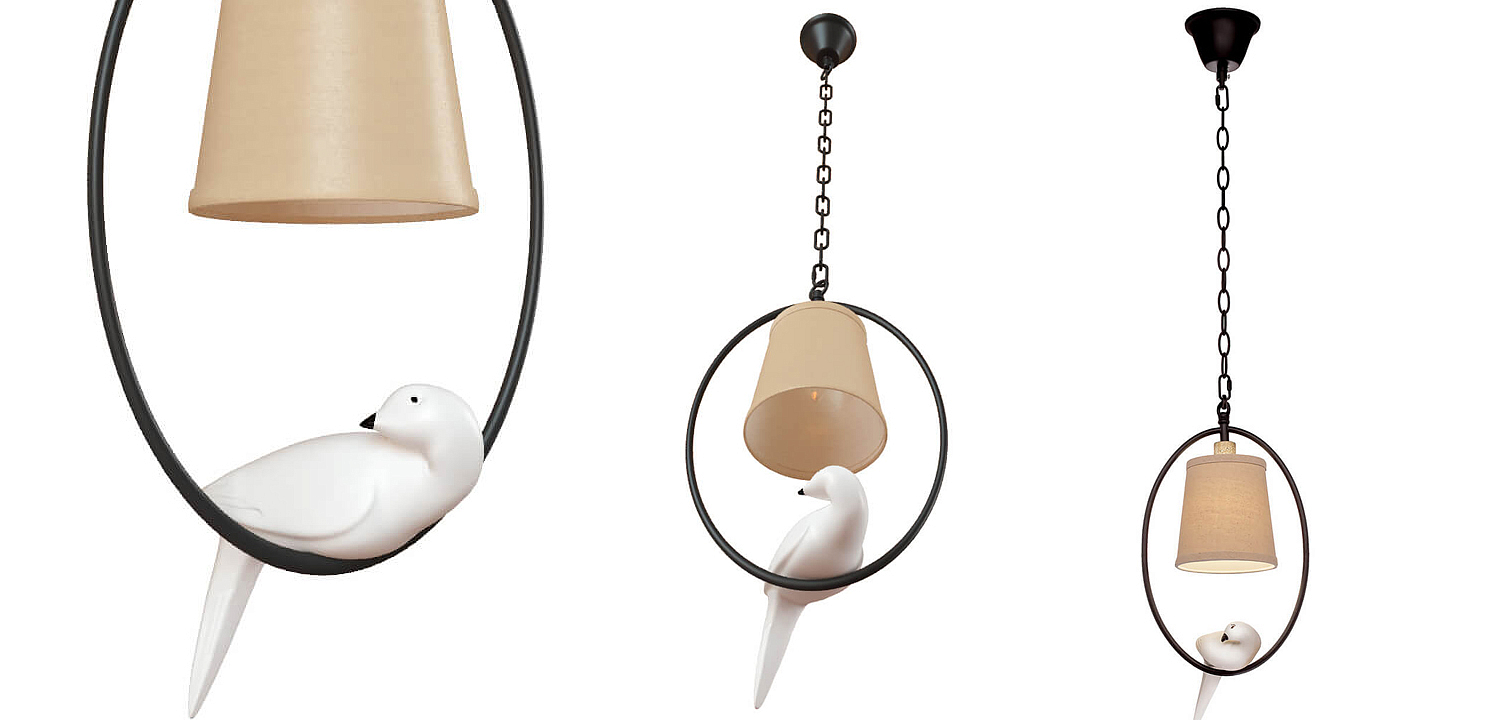 Подвесной светильник Norman Bird Chandelier One II Подвесной светильник Norman Bird Chandelier One II - Loft-Concept в Барнауле