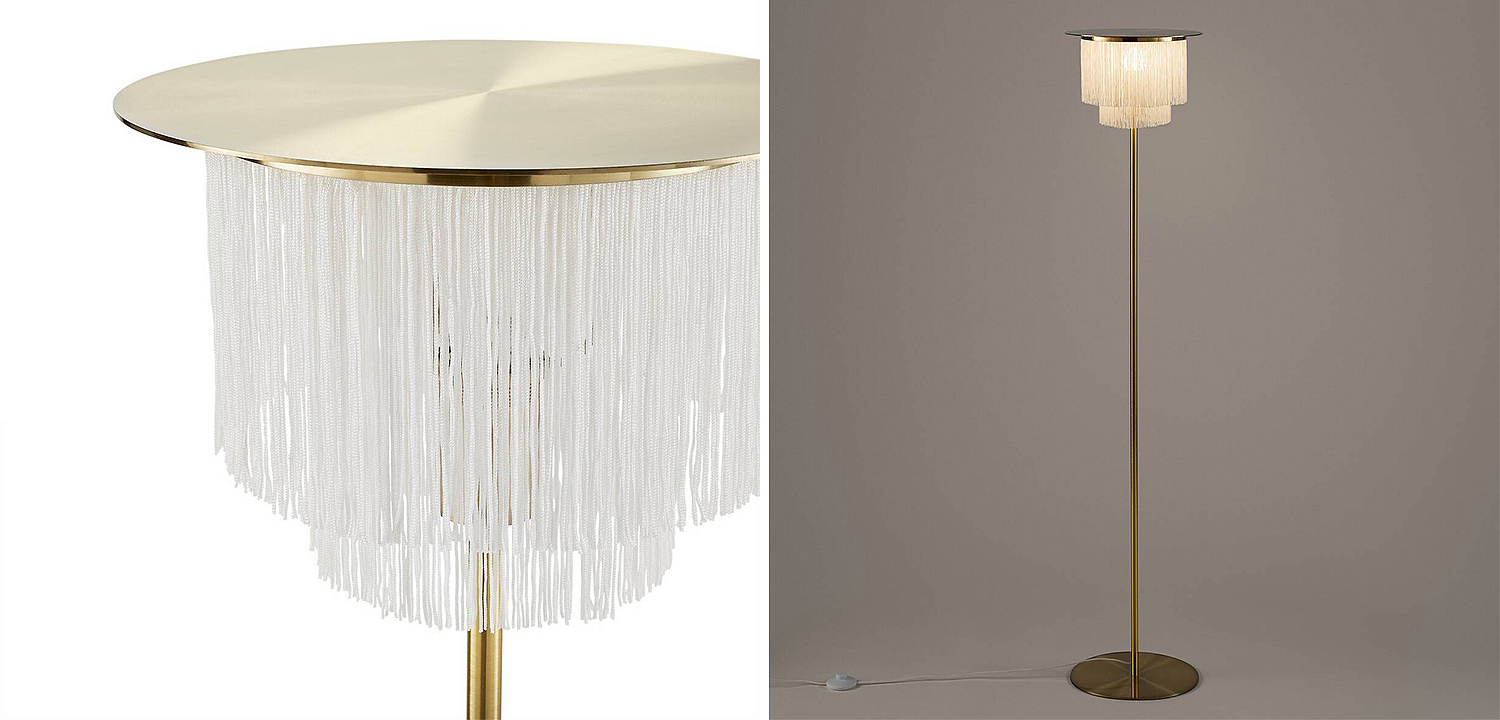 Торшер Houtique Floor lamp Cream Торшер Houtique Floor lamp Cream - Loft-Concept в Барнауле