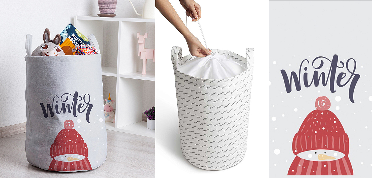 Корзина Cozy Winter Basket Корзина Cozy Winter Basket - Loft-Concept в Барнауле