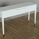 Туалетный стол - Трельяж Elsa Dreams White 120 см варинант исполнения - 4 | Loft Concept в Барнауле