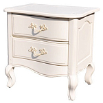 Прикроватная тумба в стиле прованс  с 2-мя ящиками Favre Montmartre Provence Bedside Table варинант исполнения - 1 | Loft Concept в Барнауле