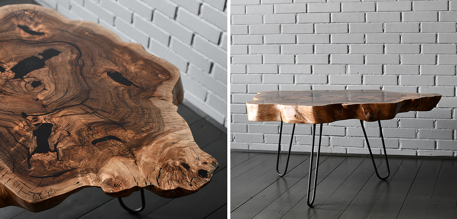 Кофейный стол Rohan Industrial Metal Rust Coffee Table Кофейный стол Rohan Industrial Metal Rust Coffee Table - Loft-Concept в Барнауле