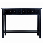 Черная консоль с выдвижными ящиками Monica варинант исполнения - 1 | Loft Concept в Барнауле