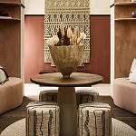 Панно на стену плетеное Макраме бежевый цвет  варинант исполнения - 7 | Loft Concept в Барнауле