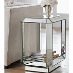 Зеркальный приставной стол Mirror Surface варинант исполнения - 2 | Loft Concept в Барнауле